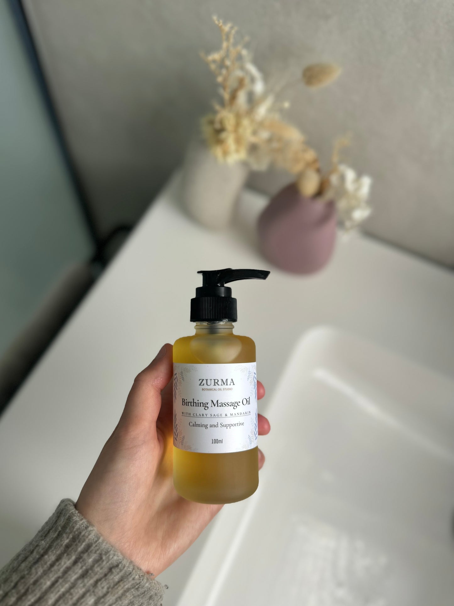 Zurma Birthing Massage Oil