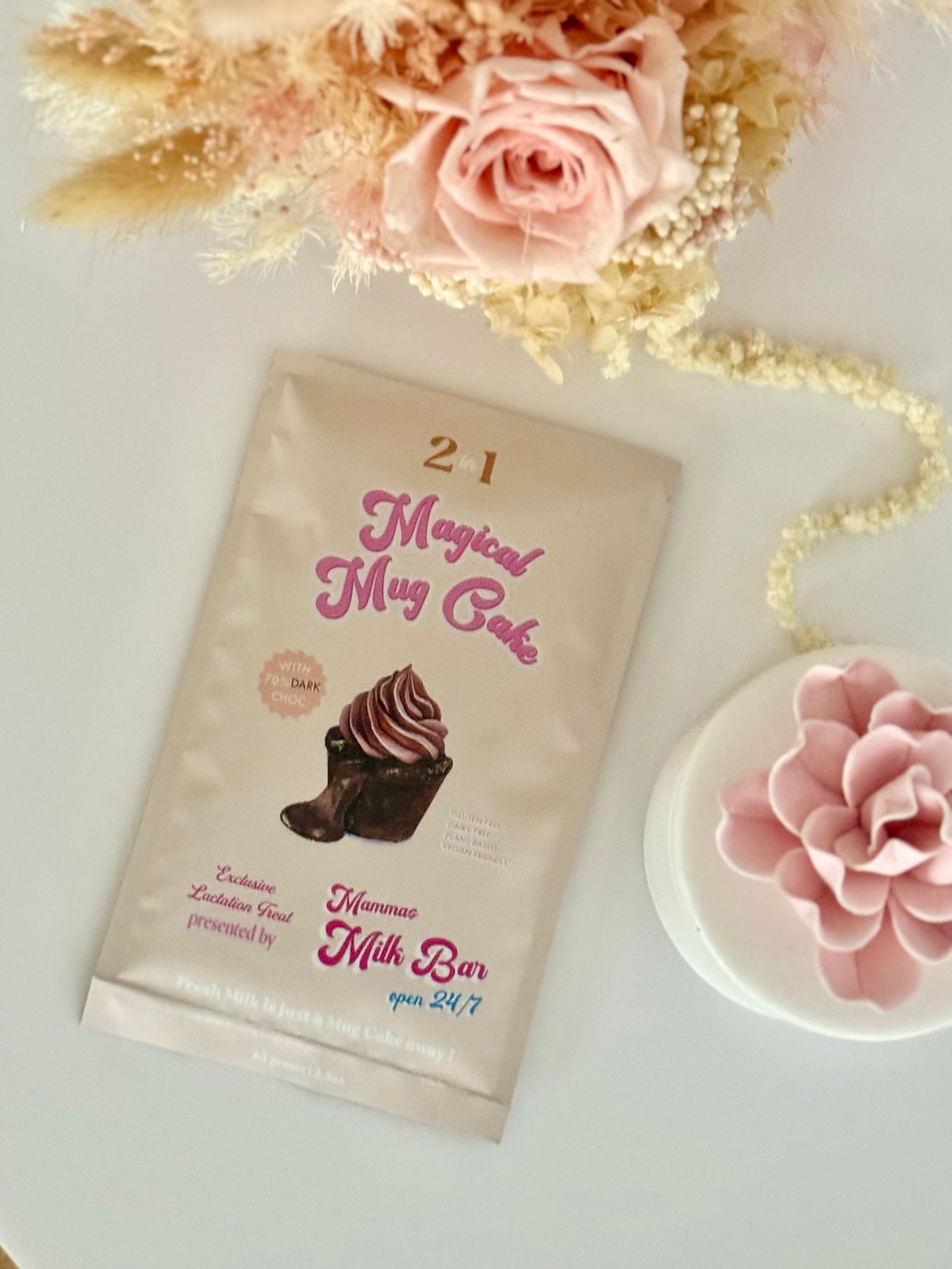 2-in-1 Magical Mug Cake  - Lactation Treat