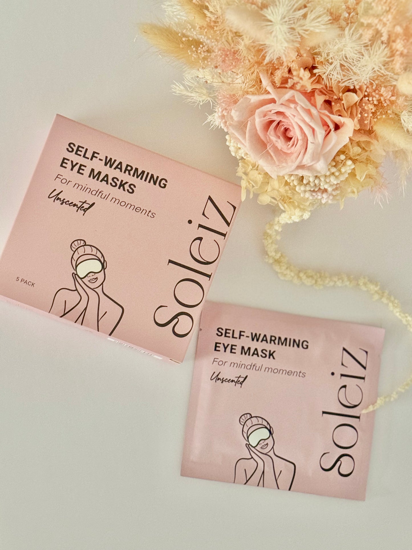 Soleiz Self-Warming Eye Mask (Unscented)